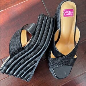 Black Women's Platform Sandals